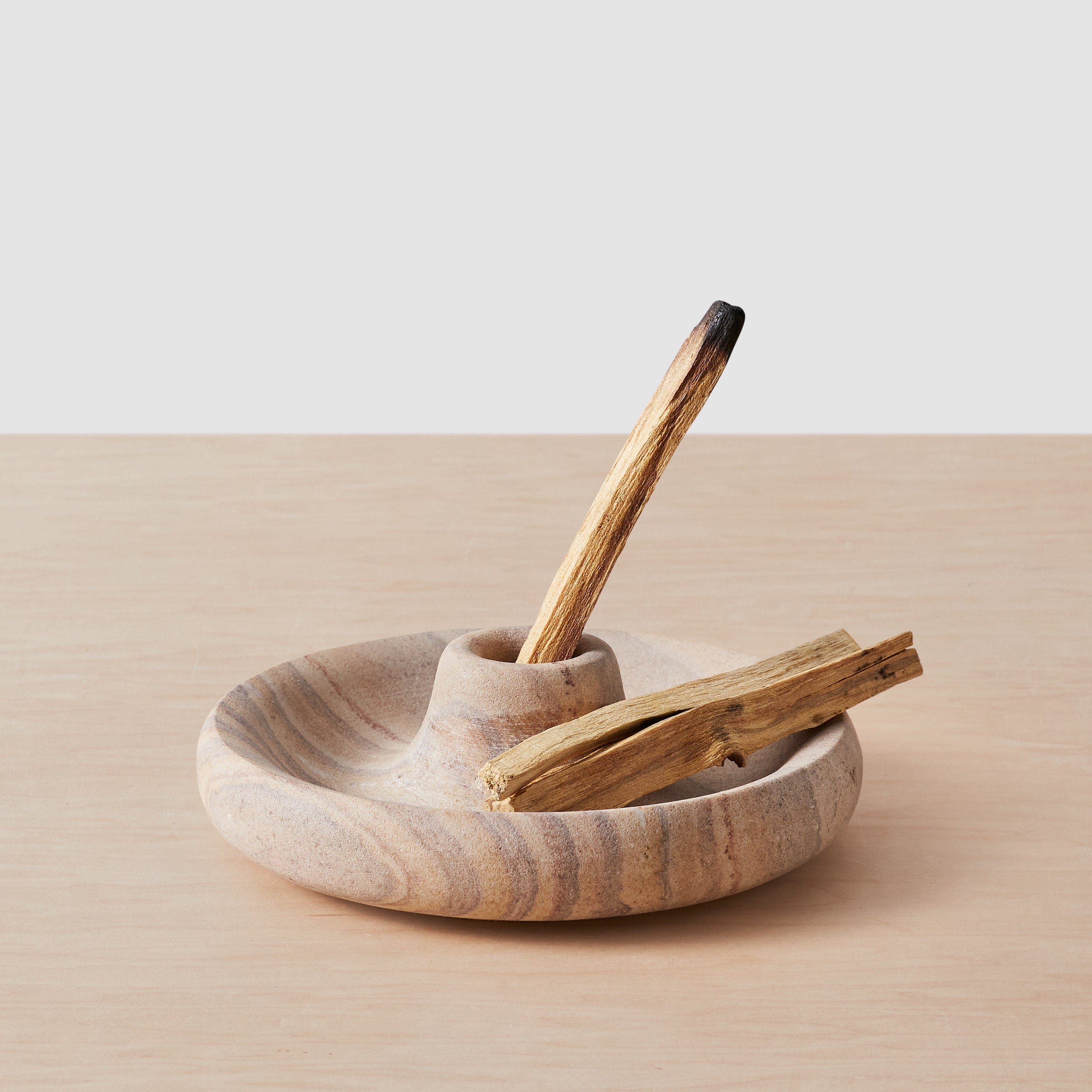 Eshana Sandstone Palo Santo Set