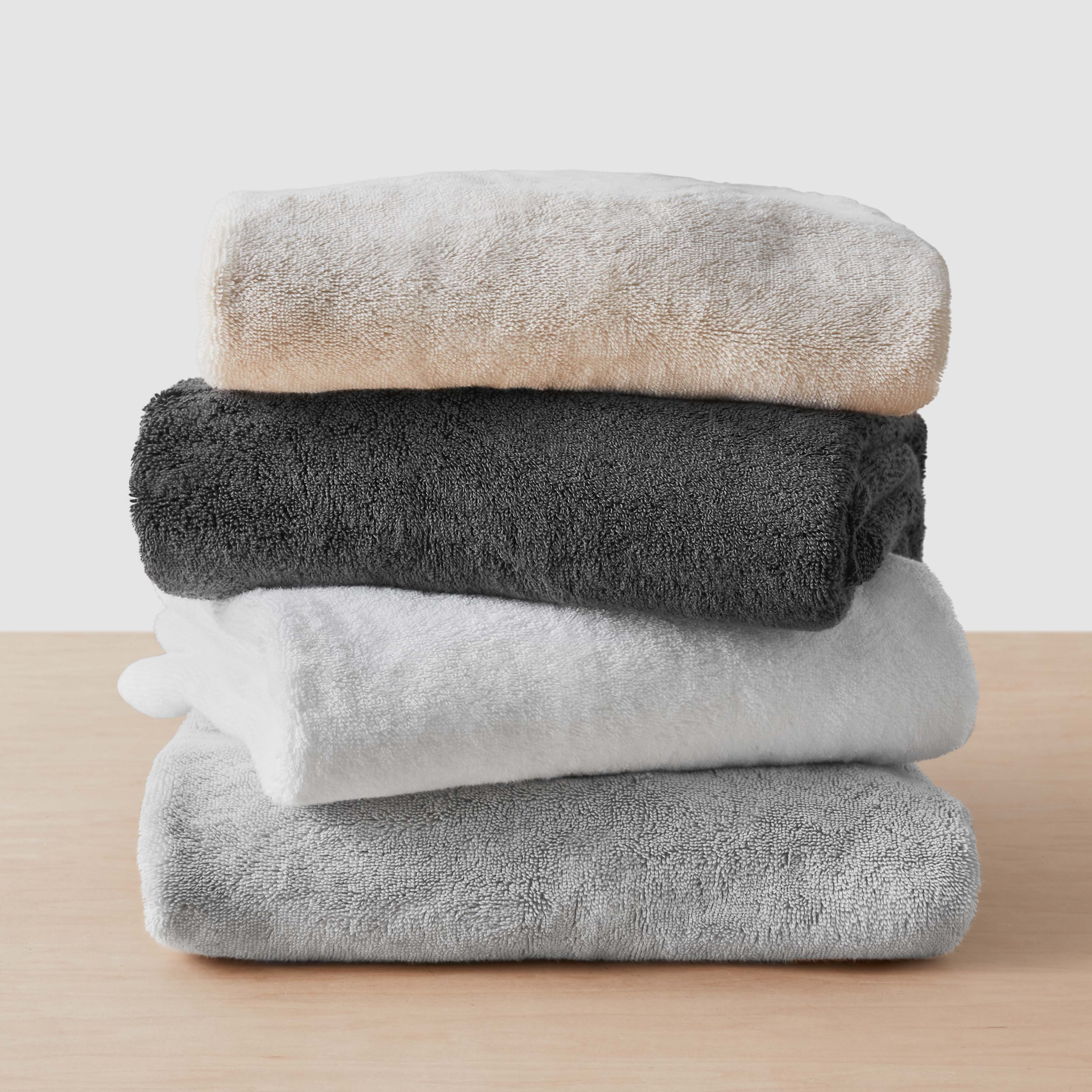 Organic Plush Bath Towel Set