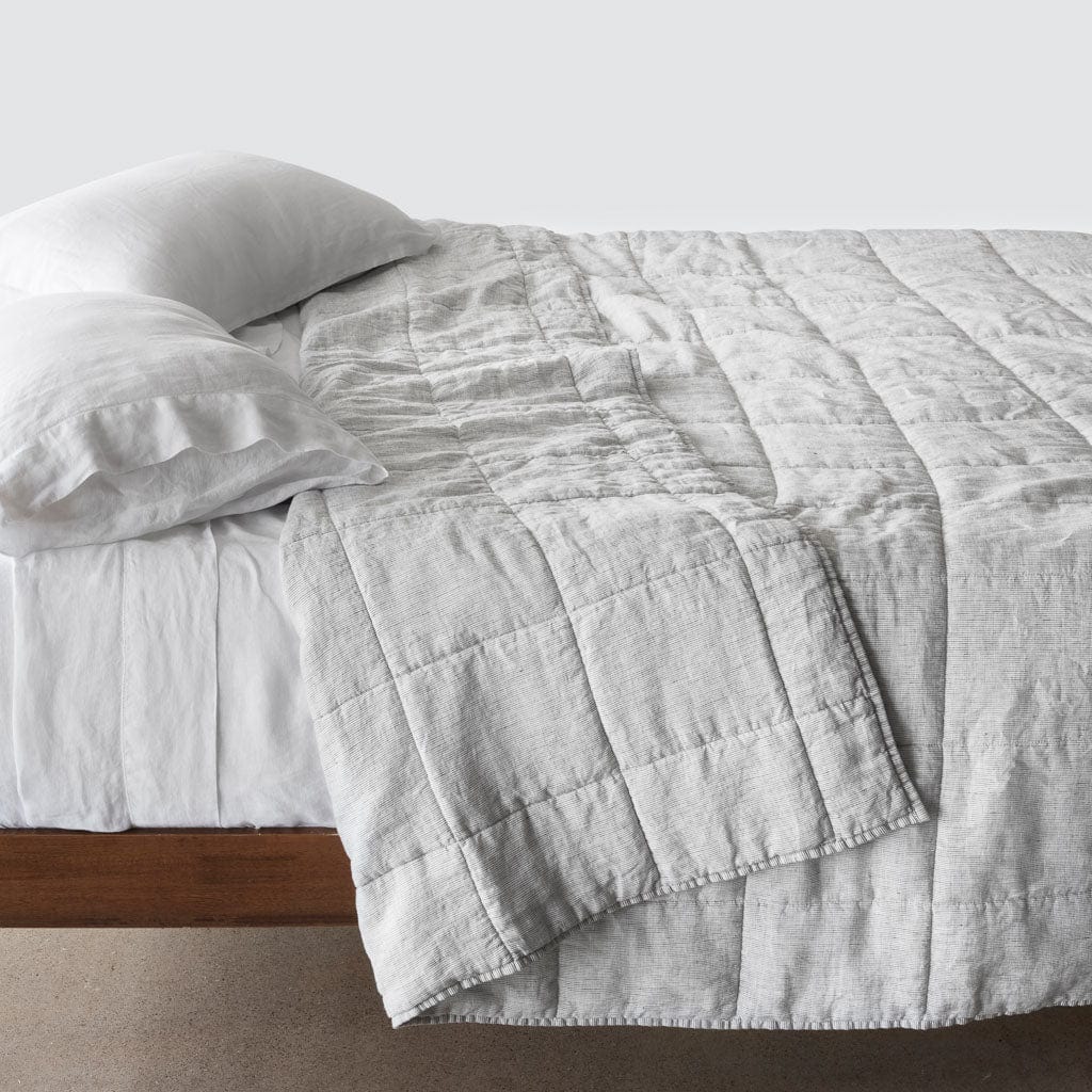 Stonewashed Linen Throw
