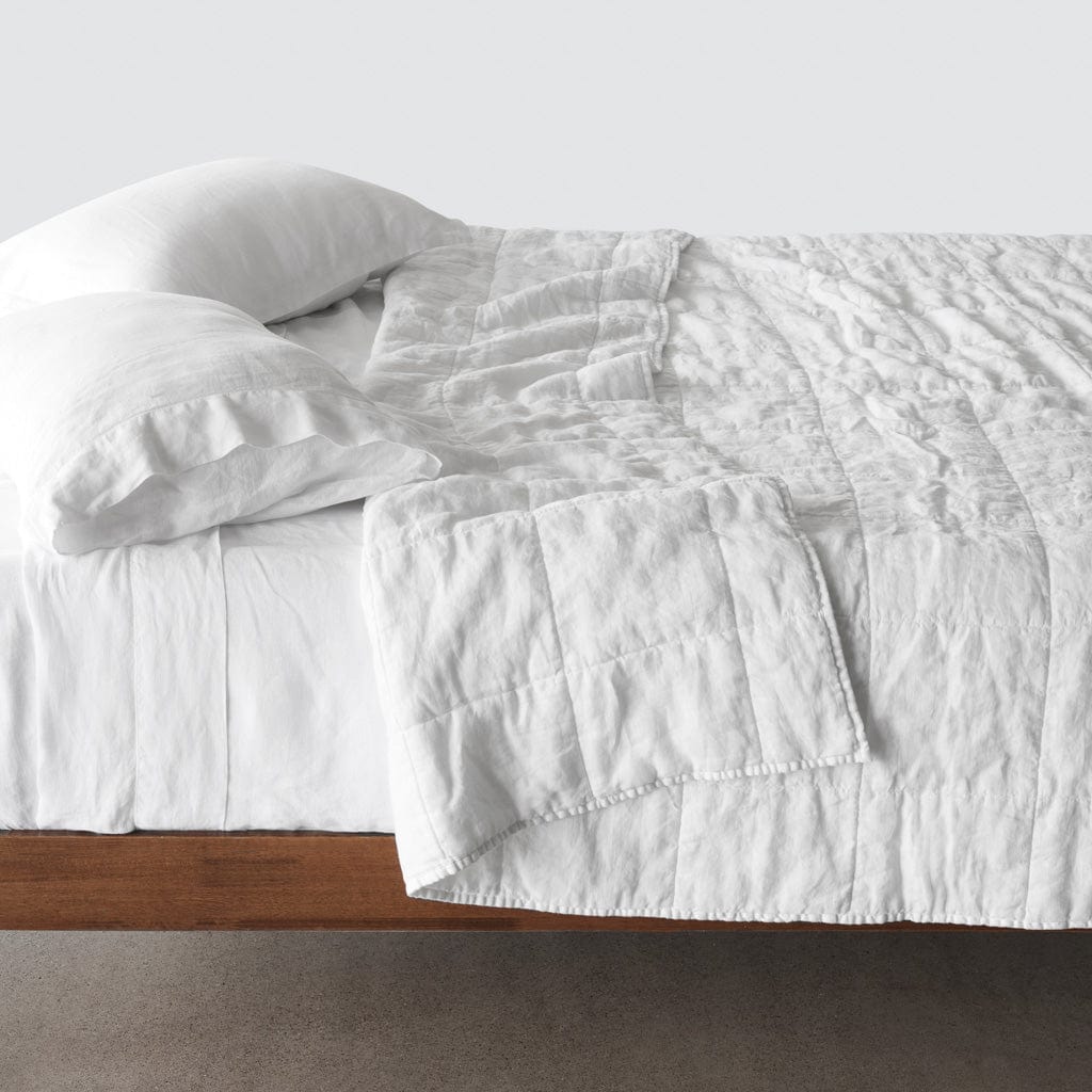 Stonewashed Linen Throw