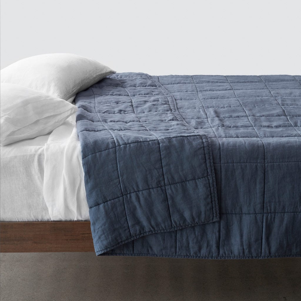 Stonewashed Linen Throw
