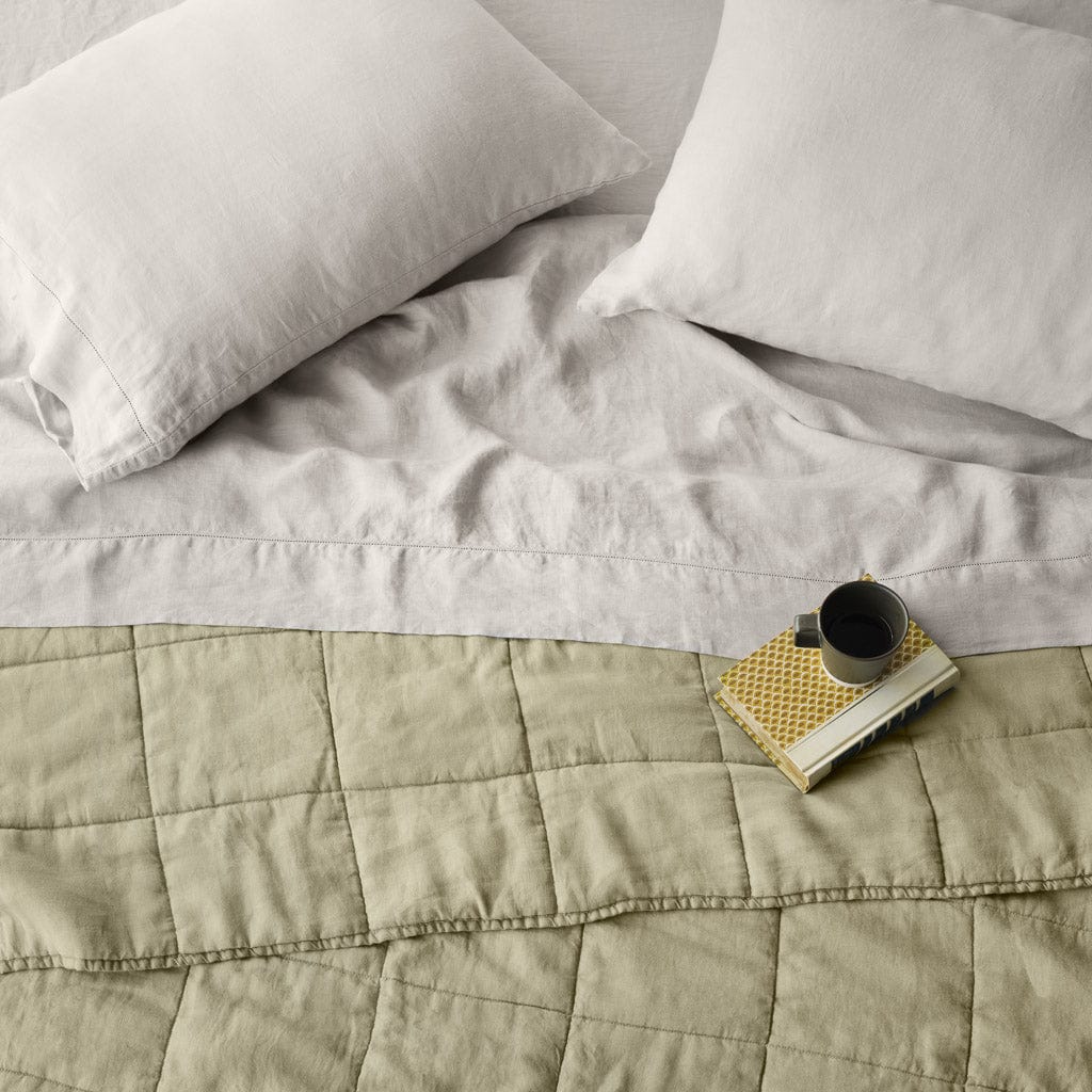 Stonewashed Linen Throw