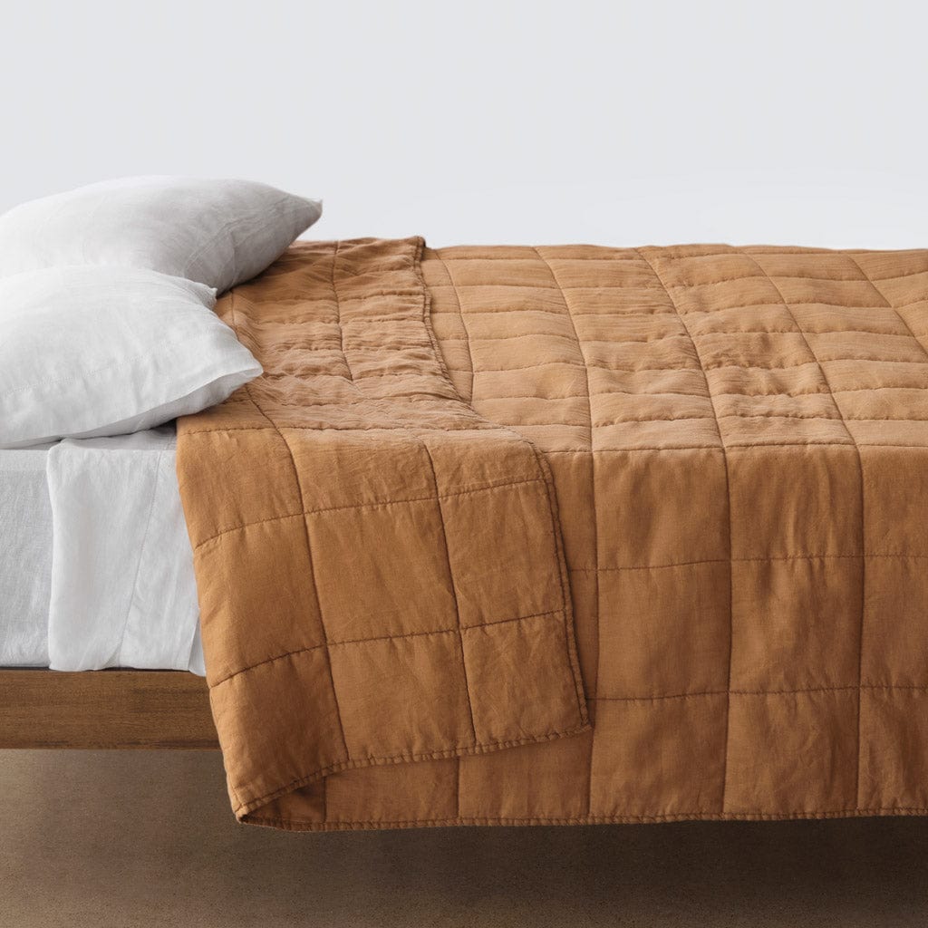 Stonewashed Linen Throw