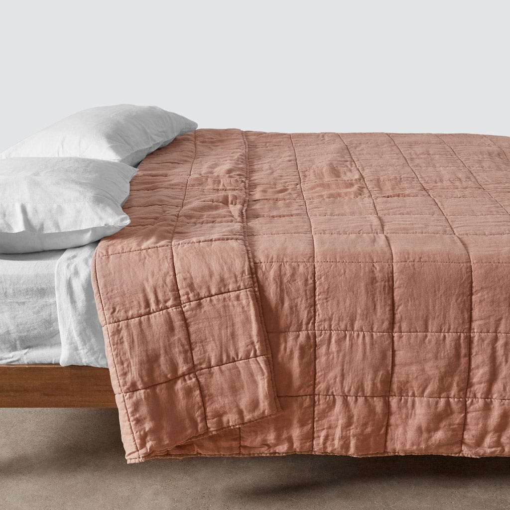 Stonewashed Linen Throw