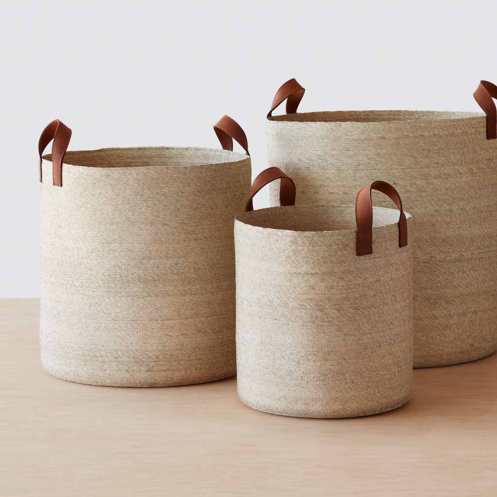 Mercado Storage Baskets - Round